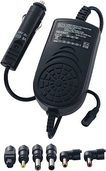 Car power adapter for notebooks -- max.8A (<b>for trucks 24V</b>)